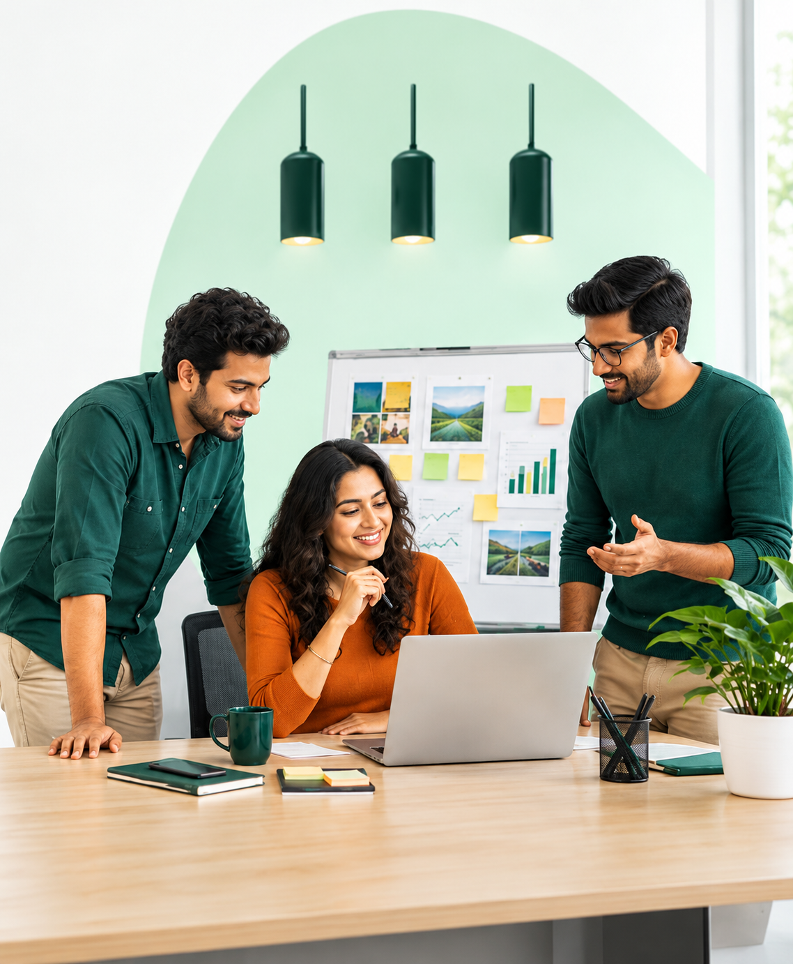 Team planning and publishing content